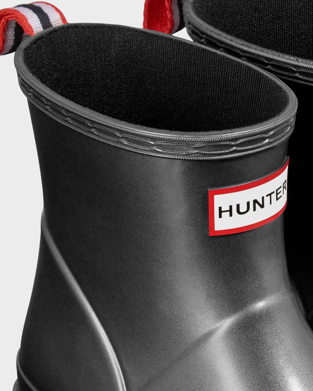 Play Botas Original Short Pearlized Rain Hunter Mujer - Negros - 528319TRD